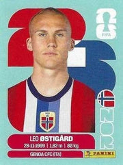 Panini FIFA World Cup 2026 Sticker NOR 4 Leo Ostigård International Edition