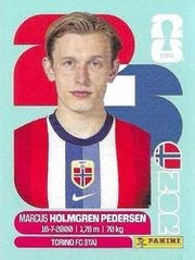 Panini FIFA World Cup 2026 Sticker NOR 6 Marcus Holmgren Pedersen International Edition