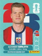 Panini FIFA World Cup 2026 Sticker NOR 16 Alexander Sørloth International Edition