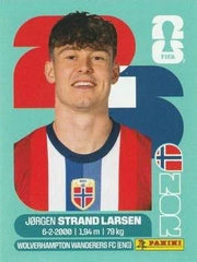 Panini FIFA World Cup 2026 Sticker NOR 18 Jorgen Strand Larsen International Edition