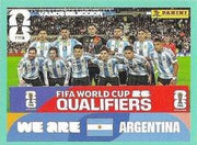 Panini FIFA World Cup 2026 Sticker ARG 13 We Are Argentina Team Photo International Edition