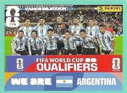 Panini FIFA World Cup 2026 Sticker ARG 13 We Are Argentina Team Photo International Edition