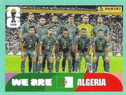 Panini FIFA World Cup 2026 Sticker ALG 13 We Are Algeria Team Photo International Edition
