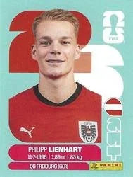 Panini FIFA World Cup 2026 Sticker AUT 6 Philipp Lienhart International Edition