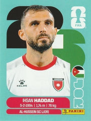 Panini FIFA World Cup 2026 Sticker JOR 3 Ihsan Haddad International Edition