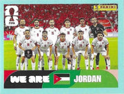 Panini FIFA World Cup 2026 Sticker JOR 13 We Are Jordan Team Photo International Edition