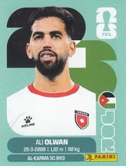 Panini FIFA World Cup 2026 Sticker JOR 18 Ali Olwan International Edition
