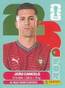 Panini FIFA World Cup 2026 Sticker POR 5 João Cancelo International Edition