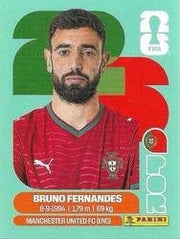 Panini FIFA World Cup 2026 Sticker POR 10 Bruno Fernandes International Edition