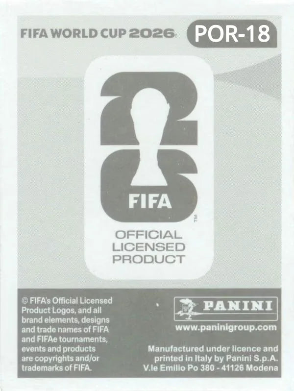 Panini FIFA World Cup 2026 Sticker POR 18 Gonçalo Ramos International Edition