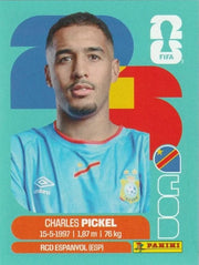 Panini FIFA World Cup 2026 Sticker COD 8 Charles Pickel International Edition