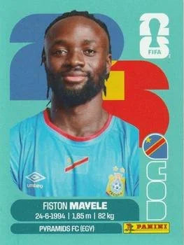 Panini FIFA World Cup 2026 Sticker COD 18 Fiston Mayele International Edition