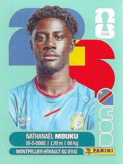 Panini FIFA World Cup 2026 Sticker COD 20 Nathanaël Mbuku International Edition