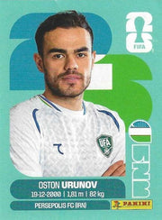 Panini FIFA World Cup 2026 Sticker UZB 17 Oston Urunov International Edition