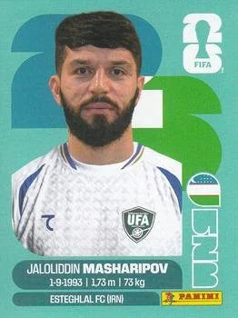 Panini FIFA World Cup 2026 Sticker UZB 18 Jaloliddin Masharipov International Edition