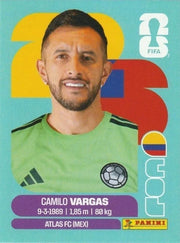 Panini FIFA World Cup 2026 Sticker COL 2 Camilo Vargas International Edition