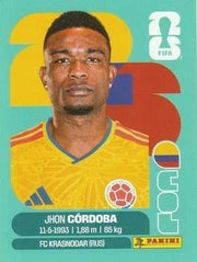 Panini FIFA World Cup 2026 Sticker COL 18 Jhon Cordova International Edition