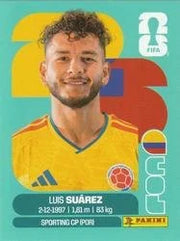 Panini FIFA World Cup 2026 Sticker COL 19 Luis Suarez International Edition
