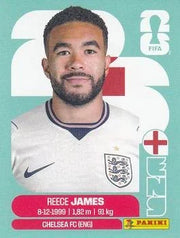 Panini FIFA World Cup 2026 Sticker ENG 7 Reece James International Edition
