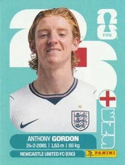 Panini FIFA World Cup 2026 Sticker ENG 15 Anthony Gordon International Edition