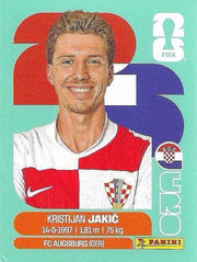 Panini FIFA World Cup 2026 Sticker CRO 8 Kristijan Jakic International Edition