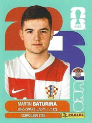 Panini FIFA World Cup 2026 Sticker CRO 11 Martin Baturina International Edition