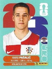 Panini FIFA World Cup 2026 Sticker CRO 14 Mario Pasalic International Edition