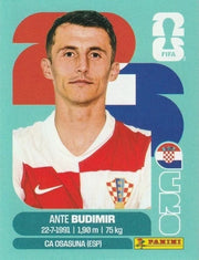 Panini FIFA World Cup 2026 Sticker CRO 18 Ante Budimir International Edition