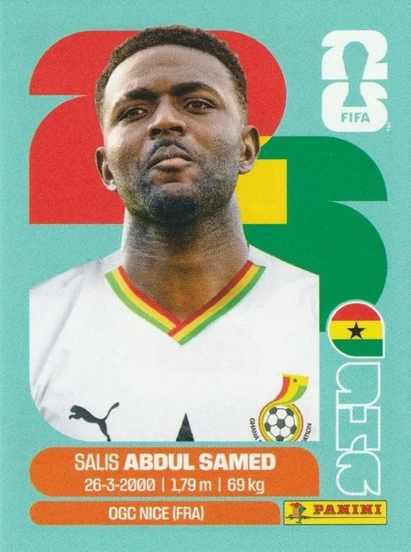 Panini FIFA World Cup 2026 Sticker GHA 11 Salis Abdul Samed International Edition