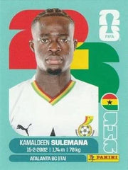 Panini FIFA World Cup 2026 Sticker GHA 12 Kamaldeen Sulemana International Edition
