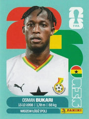 Panini FIFA World Cup 2026 Sticker GHA 19 Osman Bukari International Edition