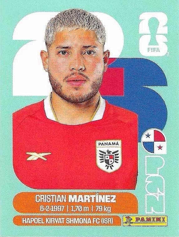 Panini FIFA World Cup 2026 Sticker PAN 10 Cristian Martinez International Edition