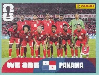 Panini FIFA World Cup 2026 Sticker PAN 13 We Are Panama Team Photo International Edition