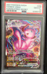 Mew VMAX (Alternate Art Secret) 269/264 (Fusion Strike) — PSA 10