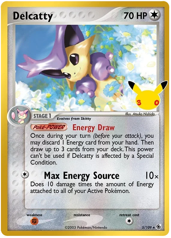 Delcatty 30th Celebration: Classic Collection Classic Collection • 5/109 Holofoil