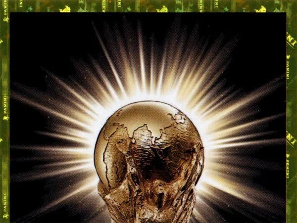 Panini FIFA World Cup Qatar 2022 Sticker FWC 2 Trophy 1/2 Orange