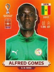 Panini FIFA World Cup Qatar 2022 Sticker SEN 3 Alfred Gomis Orange