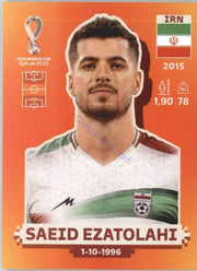 Panini FIFA World Cup Qatar 2022 Sticker IRN 12 Saeid Ezatolahi Orange