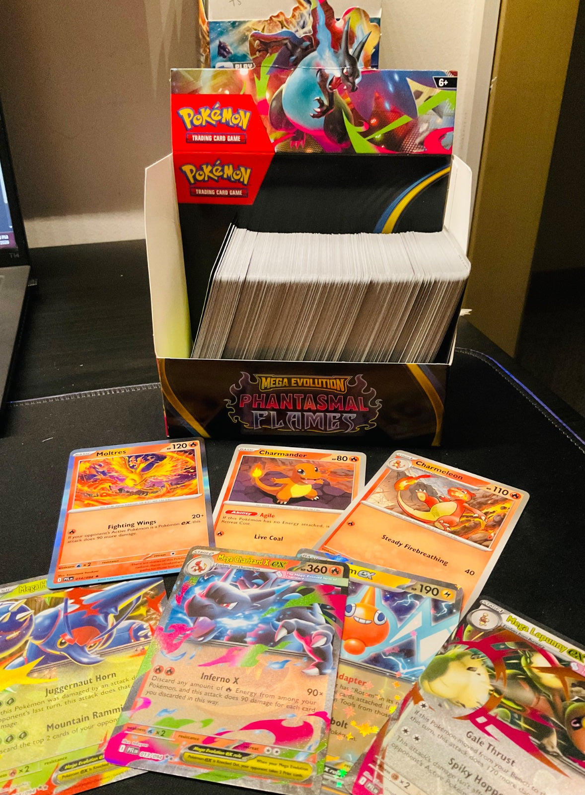 340 Phantasmal Flames Bulk Cards & EX Bundle