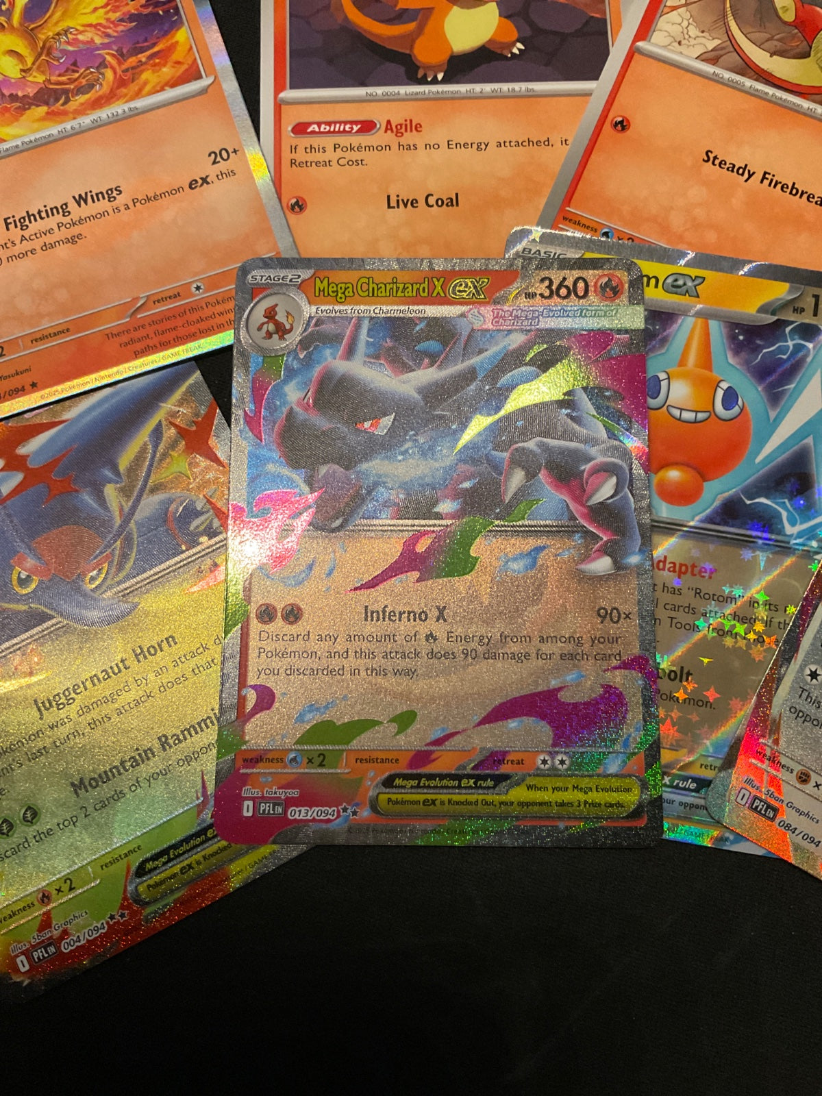 340 Phantasmal Flames Bulk Cards & EX Bundle
