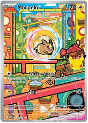 Morpeko 30th Celebration Illustration Rare • 135/128 Holofoil