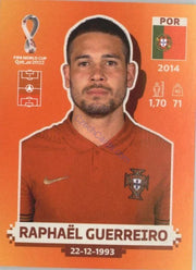 Panini FIFA World Cup Qatar 2022 Sticker POR 8 Raphaël Guerreiro Orange