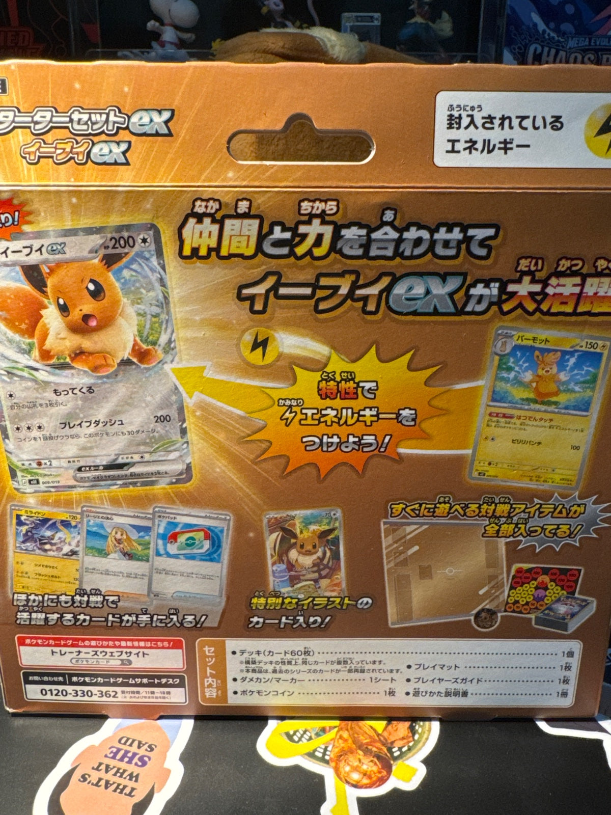Starter Set ex Eevee ex (MEE: Starter Set ex Eevee ex)