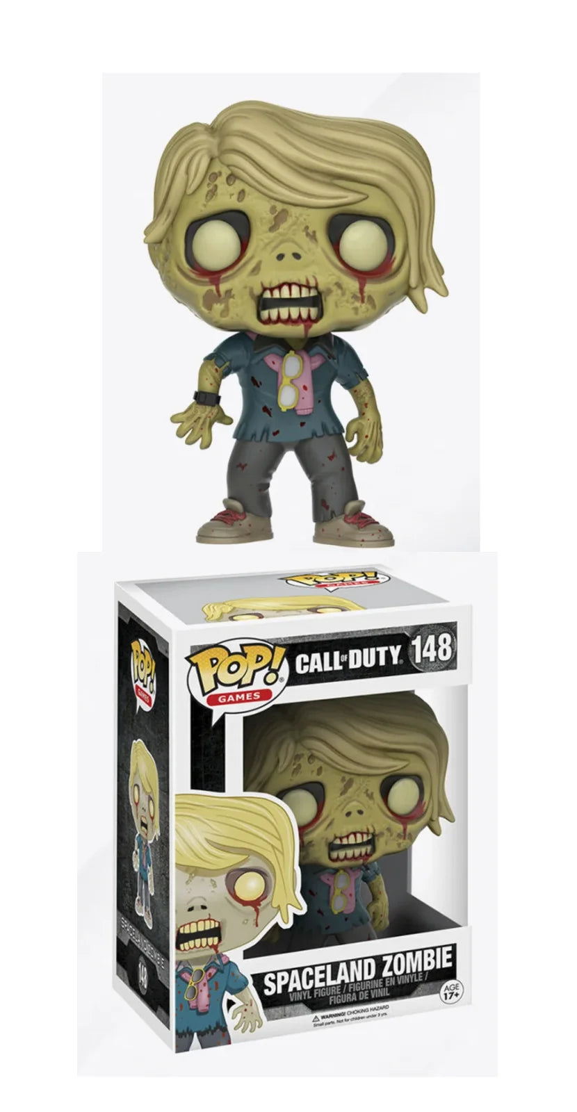 Funko Pop! Games : Call Of Duty - Spaceland Zombie #148