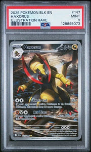 Haxorus 147/086 (Black Bolt) — PSA 9