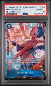 Nefeltari Vivi (Alternate Art) EB04-025 (The Azure Sea's Seven) — PSA 10