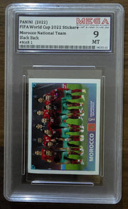 2022 Panini FIFA World Cup Sticker #MAR 1: Morocco National Team MEGA 9.0