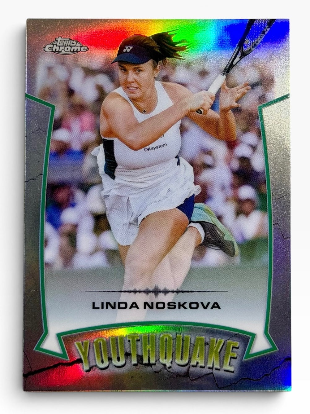 2026 Topps Chrome Tennis Linda Moskova Youthquake Refractor