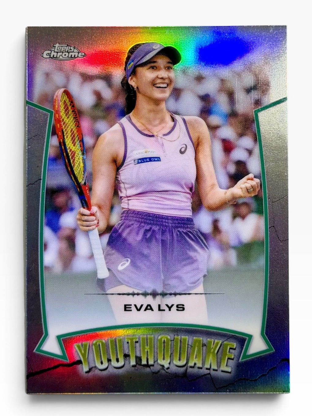 2026 Topps Chrome Tennis Eva Lys Youthquake Refractor