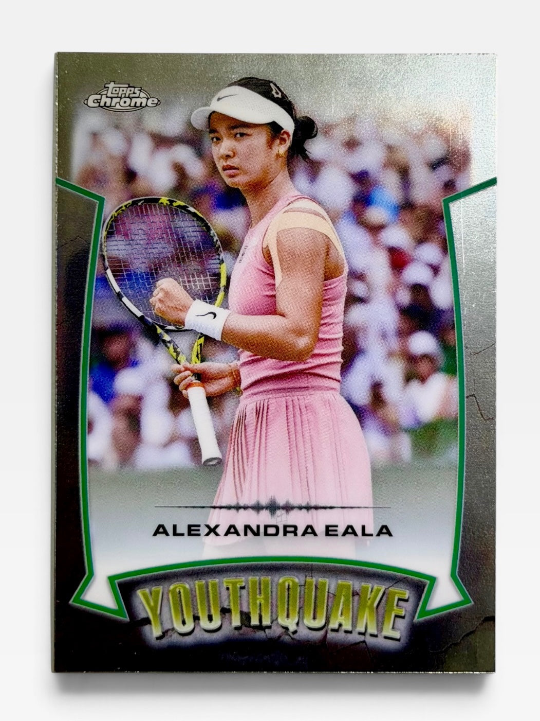 2026 Topps Chrome Tennis Alexandra Eala Youthquake Non-Refractor